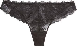 Simone Pérèle Reve Tanga in Black at Nordstrom, Size 1