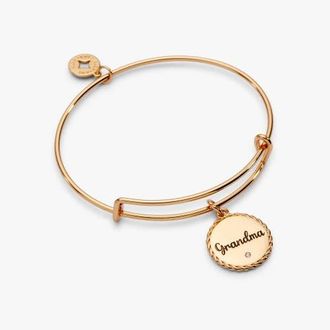 Alex and Ani Grandma Wise And Warm, Her Love Feels Like Home Charm Bangle in Gold at Nordstrom