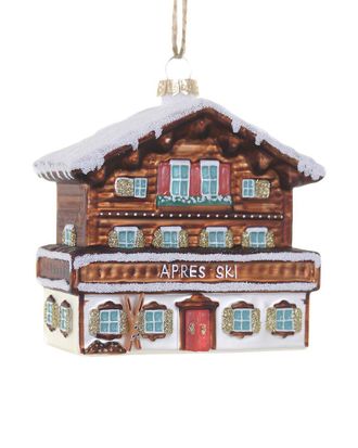 Cody Foster & Co. Handmade Ski Challet Ornament