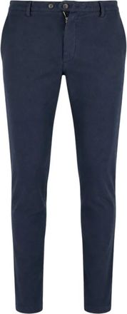BRIGLIA 1949 Naviglio Broeken - Heren - Chinos - Blauw - 2XL - Katoen - Broeken