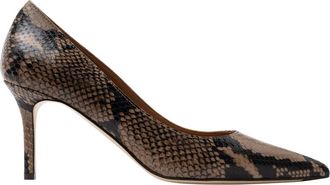 Parall&egrave;le Yumba Pump - Dames - Pumps - Beige - 39 1/2 EU - Leer - Schoenen