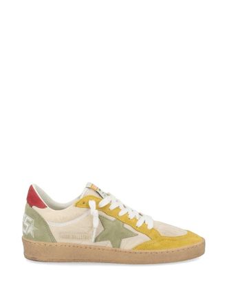 Golden Goose Ball Star Nylon Upper Suede Toe Star Heel And Spur