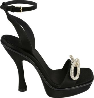 Ferragamo Satin Allison X5 Sandals