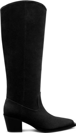 Stuart Weitzman Tate Boot - Dames - Cowboylaarzen - Zwart - 39 EU - Schoenen