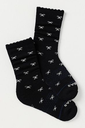 Bombas Scallop Bow Wool Blend Socks