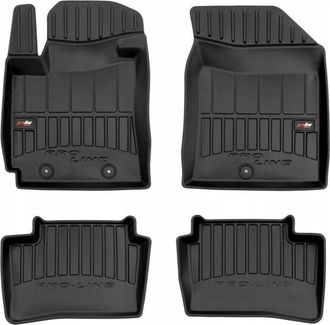 OEM Alfombras, Felpudos, Alfombras De Goma Hyundai I10 2 2013-2019, Canaleta 3d