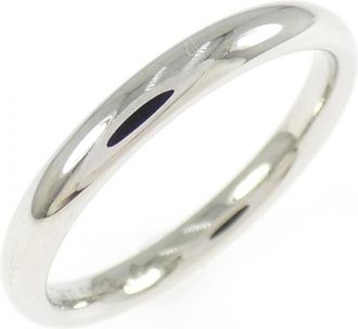 Chanel Platinum 950 Band Ring (Pre-Owned)