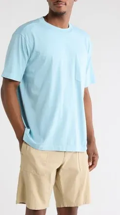 Abound Acid Wash Pocket T-Shirt in Blue Basalt at Nordstrom Rack, Size Xx-Large