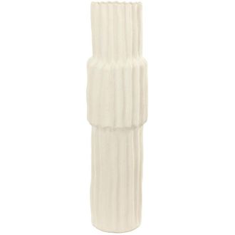 Light & Living Light&living - Longa Jarr&oacute;n De Cer&aacute;mica Crema - &Oslash;20,5x72,5 Cm