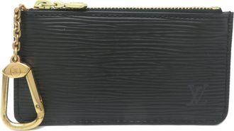 Louis Vuitton Black Epi Leather Coin Purse/Coin Case (Pre-Owned)