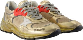 Golden Goose Mens Sneaker Gold Calfskin