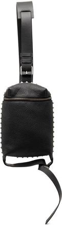 Valentino Pre-owned Valentino Grainy Calfskin Rockstud Convertible Sling Bag Unisex SGARHK494M50QOV2
