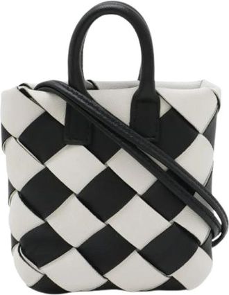 Bottega Veneta Pre-owned Pouch - Dames - Vintage Mini Tas - Veelkleurig - ONE Size - Leer - Vintage
