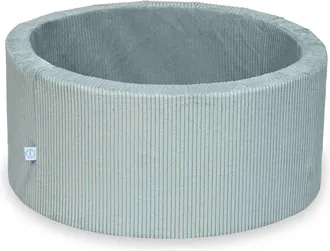 OEM Piscina Seca De 90x40 Cm, Pana, Color Menta Claro, Sin Pelotas