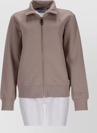Max Mara cotton blend fitted jacket