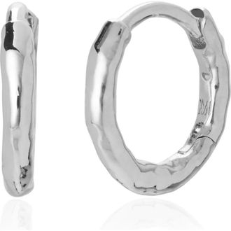 Monica Vinader MV Siren Muse Mini Huggies in Sterling Silver at Nordstrom