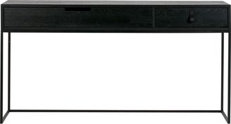 Woood Mesa auxiliar en madera de roble negro