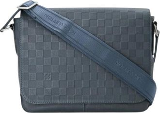 Louis Vuitton Pre-owned Damier Infini Schoudertas - Heren - Vintage Schoudertas - Blauw - ONE Size - Vintage