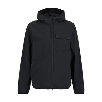 Barbour Light Jackets, male, Black, Size: 2XL Dalton Casual Jacket