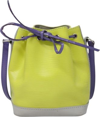 Louis Vuitton Neonoe Handbag Epi Leather Yellow Leather Bag (Pre-Owned)