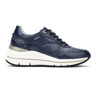 Pikolinos Blauwe Damessneaker - Girona Stijl - Dames - Sneakers - Blauw - 40 EU - Schoenen