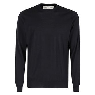 FILIPPO DE LAURENTIIS Maglia Girocollo Merino - - Knitwear - Uomo - Blu - M