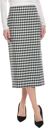 A.L.C. Phoebe Linen-Blend Midi Skirt