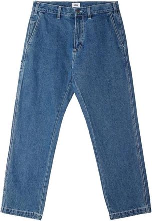 Obey Relaxed Fit Timmerman Denim Jeans - Heren - Regular Fit Jeans - Blauw - W36 - Denim - Jeans