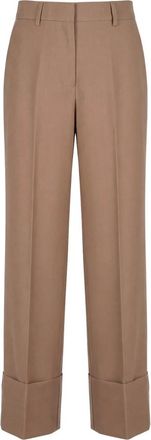 ottod'Ame Pantaloni ampi con pinces - - Trousers - Donna - Beige - M