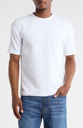 T.R. Premium Textured Knit T-Shirt in White at Nordstrom Rack, Size Xx-Large