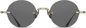 Matsuda M5007 Zonnebril - Dames - Zonnebrillen - Geel - ONE Size - Accessoires