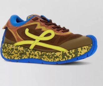Loewe leather low-top sneakers