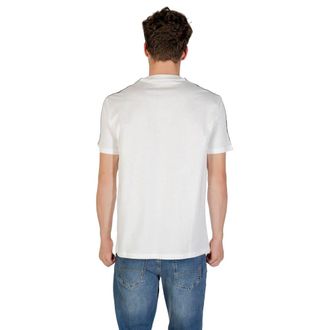 A|X Armani Exchange Cotton Crew Neck T-Shirt - White
