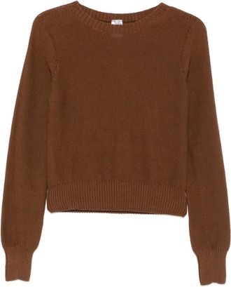 BASERANGE Ribbed-trim Sweater