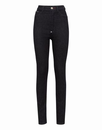 Philipp Plein Super Hoge Taille Jegging