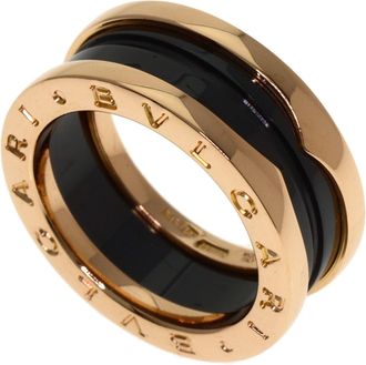 Bulgari Pink Gold (18K) Band Ring (Pre-Owned)