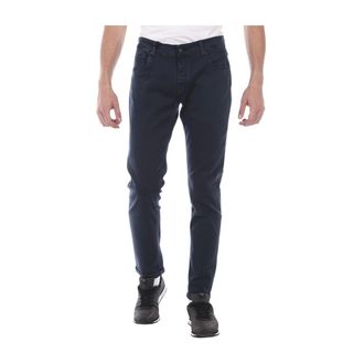 Daniele Alessandrini Slim-fit Jeans, male, Blue, Size: W33 Slim-fit Jeans