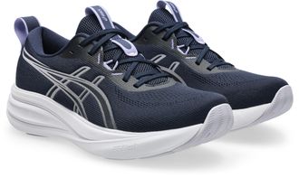 Asics Laufschuh ASICS GEL-PULSE 17, Damen, Gr. 37,5, midnight, lila hint, Synthetik, Schuhe Laufschuh, f&uuml;r Strasse und Fitnessstudio, mit FF BLAST D&auml;mpfung