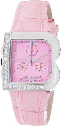 Laura Biagiotti Leather Dress Womens Watch
