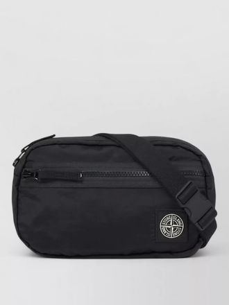 Stone Island belt bag adjustable strap front zip pocket
