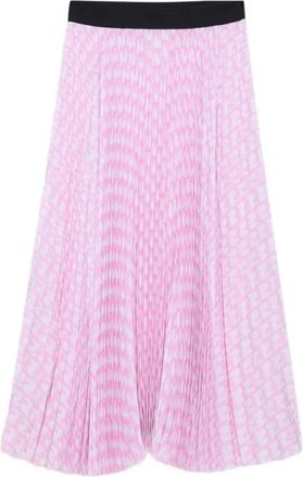 Msgm Gonna - Dames - Midirokken - Roze - L - Rokken
