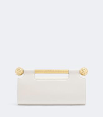 Bulgari Clutch Tubogas Spheres de piel