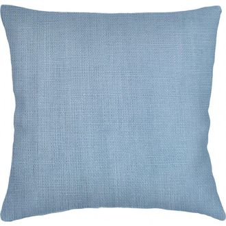 Anaya with Love So Soft Linen Pillow with Down Insert in Coastal Blue at Nordstrom, Size 1Ft 8In X 1Ft 8In