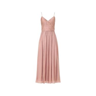 Costarellos Maxi Dresses, female, Pink, Size: 2XS Ps2617 Lurex Geor Poudr