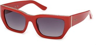 Guess GU00293 66B Womens Sunglasses Red Size 55