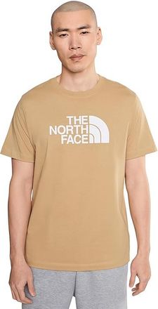 The North Face Evolution Half Dome Regular Short Sleeve T-Shirts Mens Clothing Khaki Stone : 2XL, Cotton