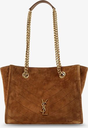 Saint Laurent Borsa shopping Niki in suede - SAINT LAURENT - gender_Woman