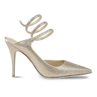 Rene Caovilla Dames, Schoenen, Beige, Maat: 36 EU Satijn