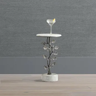 Frontgate Vinery Drink Table - Zinc Patina - Frontgate