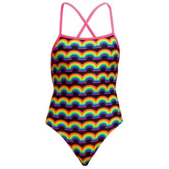 Funkita Strapped In One Piece Badeanzug f&uuml;r Damen | bunt
